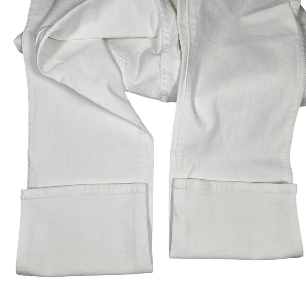 J. Crew Curvy Vintage Slim Straight Jeans White Size 27‎ Style BP494